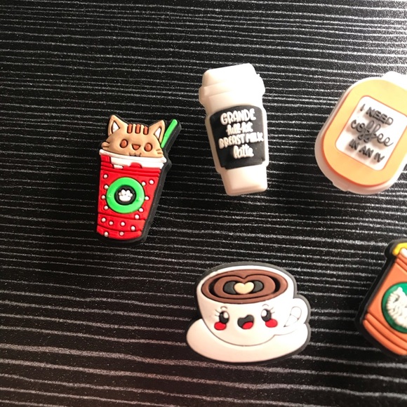 Starbucks Coffee & Breast Milk Themed Croc Charms *Bundle 3 Save 20%* - Picture 3 of 4